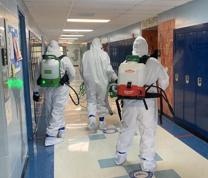 Cleaning a School